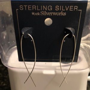 Belk Silverworks Sterling Silver Threader Earrings